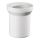 Bruckner - Gerader Toilettenschüssel-Anschluss 25 cm weiß