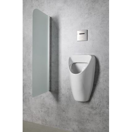 Bruckner - Urinal SCHWARN Zulauf hinten, Ablauf hinten Keramik/weiß