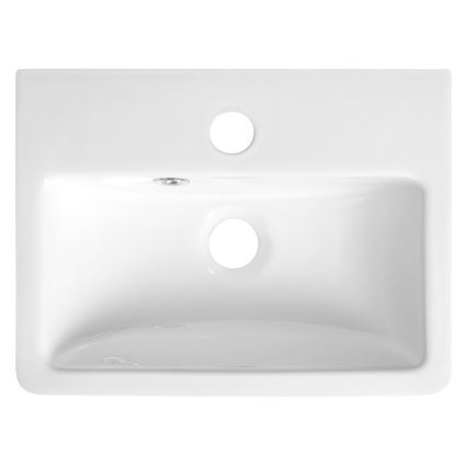 Bruckner - Waschbecken NOAM 37,5x28 cm Keramik/weiß