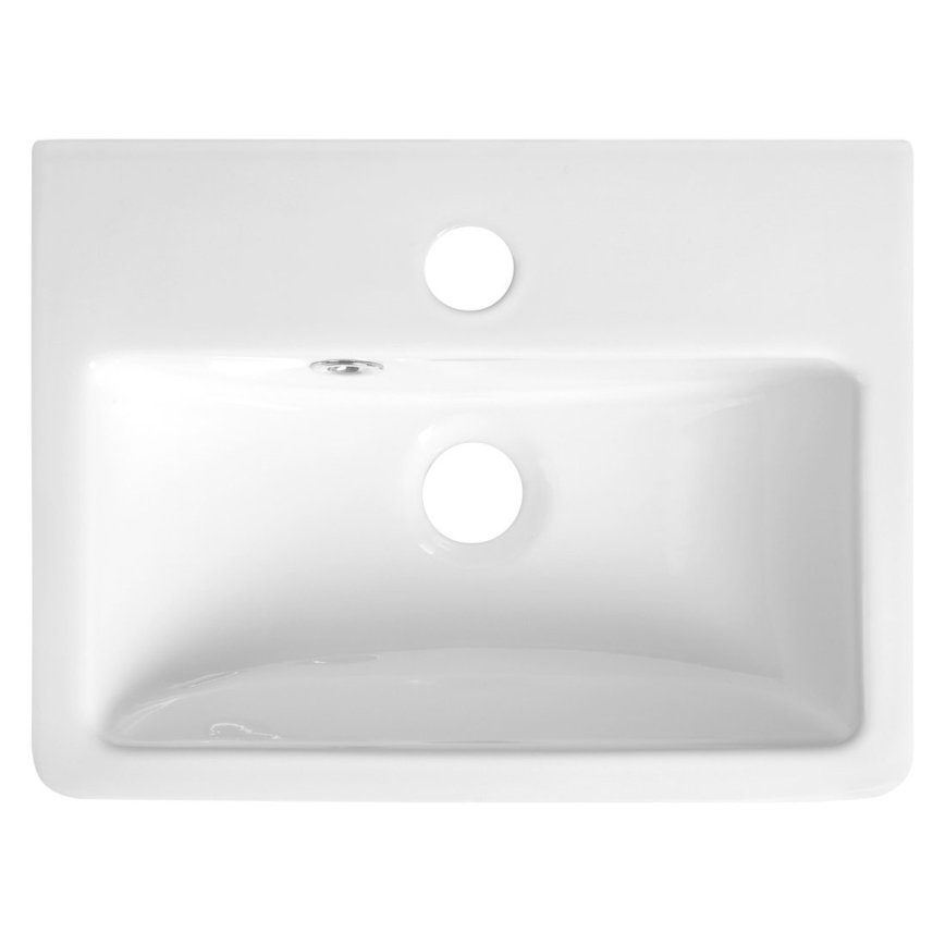 Bruckner - Waschbecken NOAM 37,5x28 cm Keramik/weiß