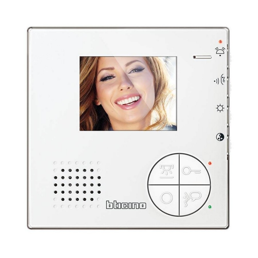 Bticino 366511 Drahtlose Videoklingel+ Panel für den Eingang Class 100 color