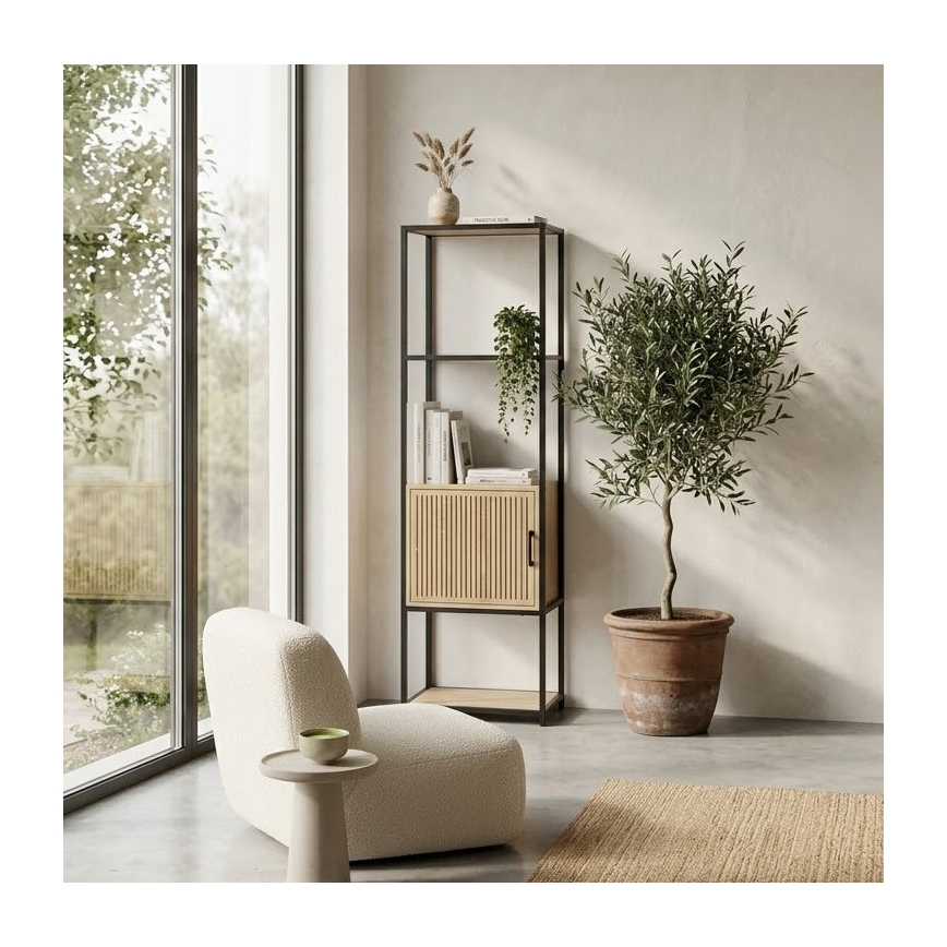Bücherregal BAZO 43x153 cm braun