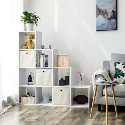Bücherregal DOVARO weiß