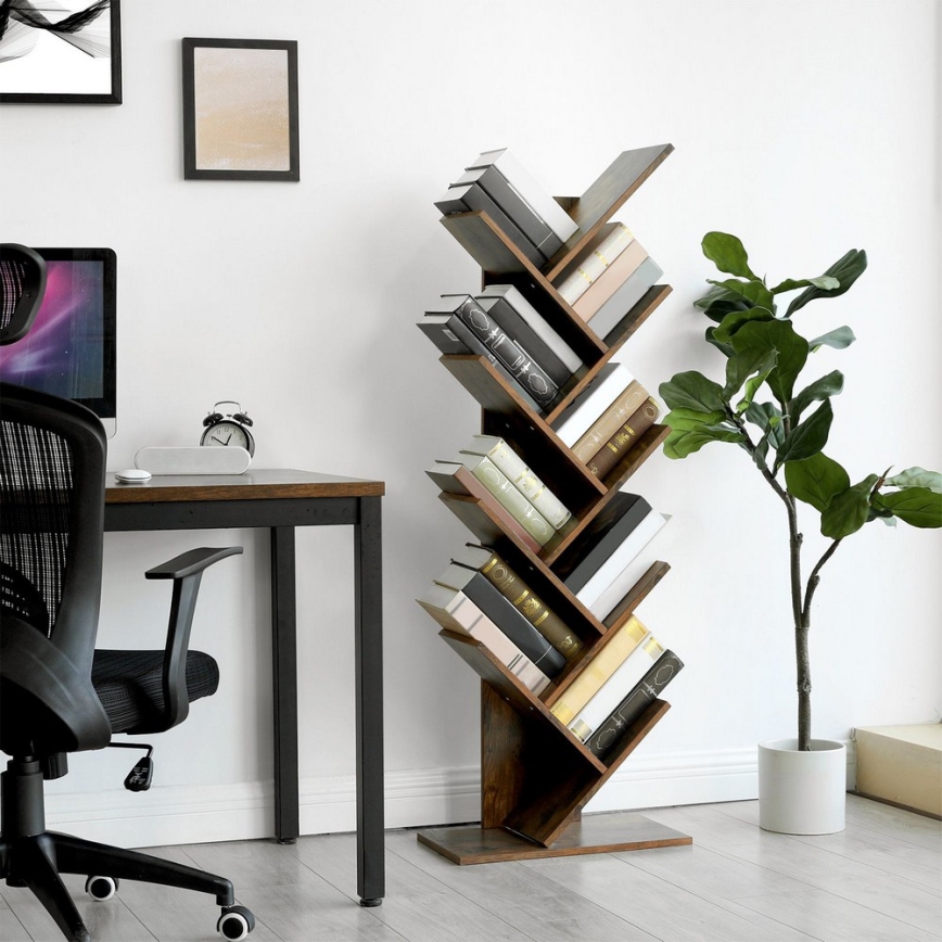 Bücherregal LIVARO, braun