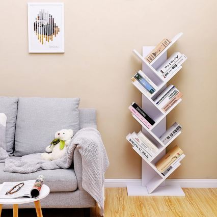 Bücherregal LIVARO weiß