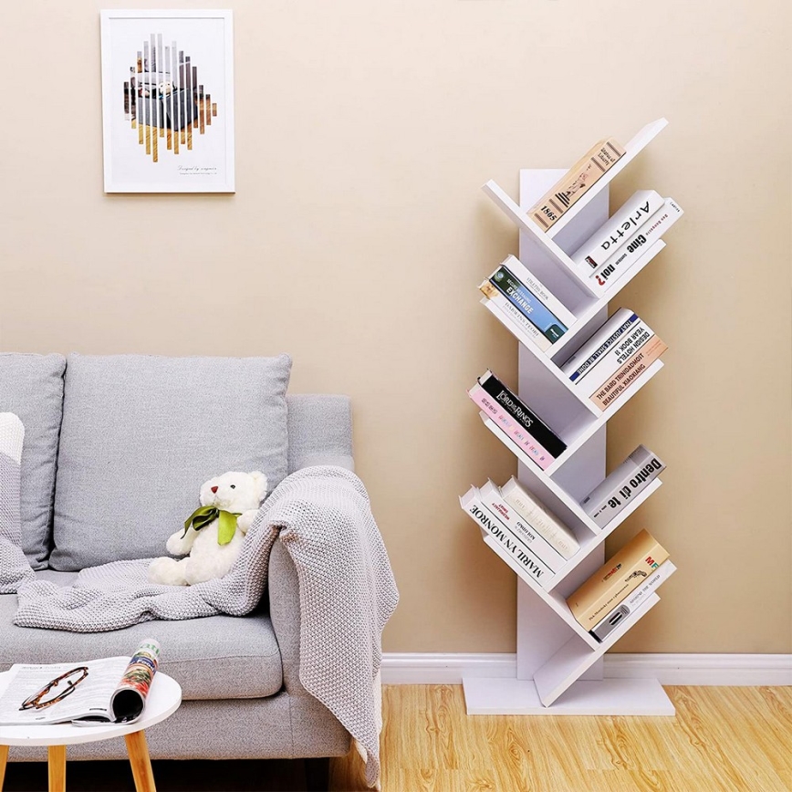 Bücherregal LIVARO weiß