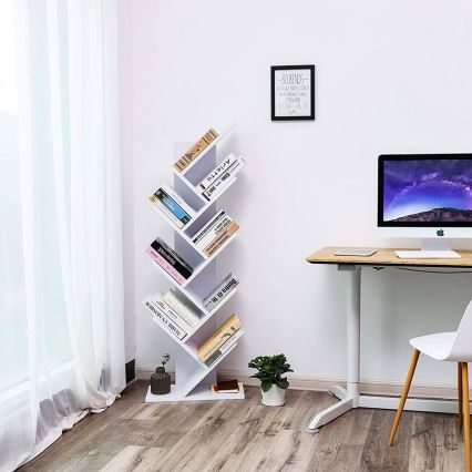 Bücherregal LIVARO weiß
