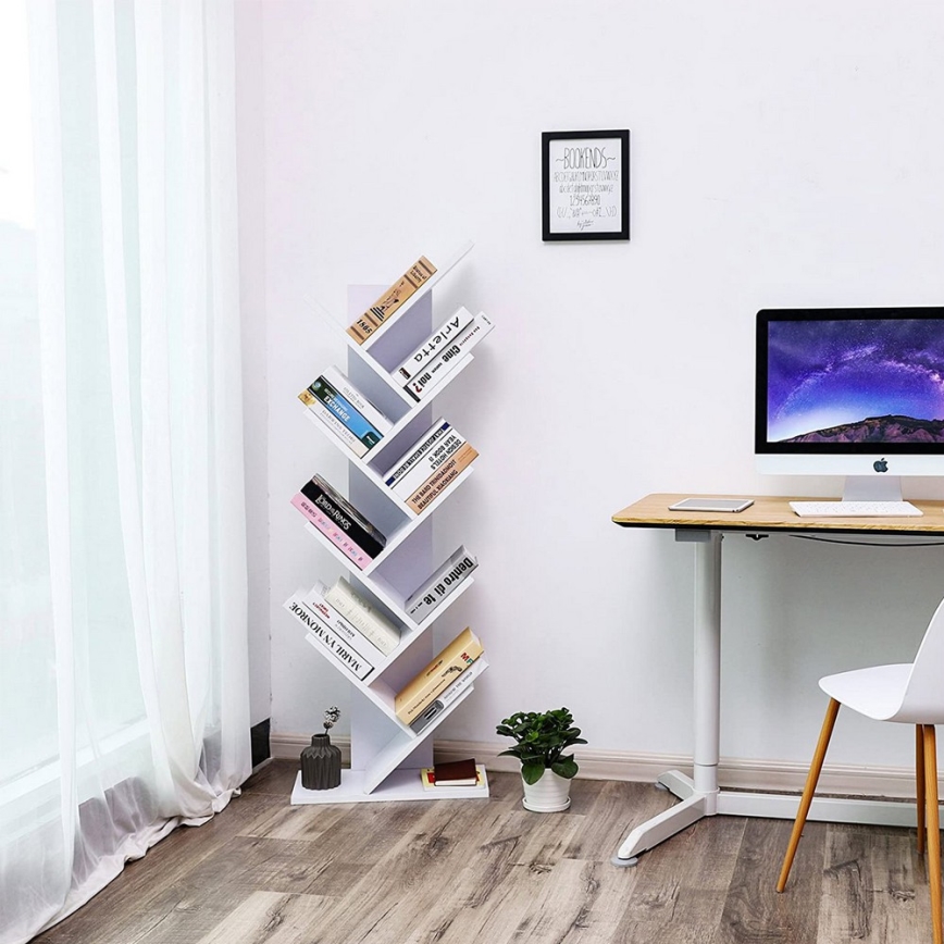 Bücherregal LIVARO weiß