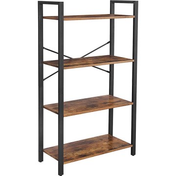 Bücherregal NAVARO braun/schwarz