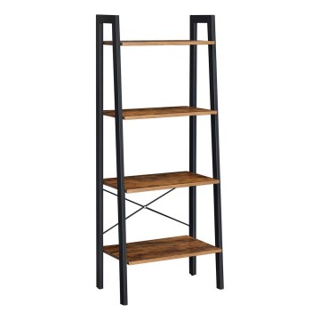 Bücherregal NAVARO braun/schwarz