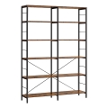 Bücherregal NAVARO braun/schwarz