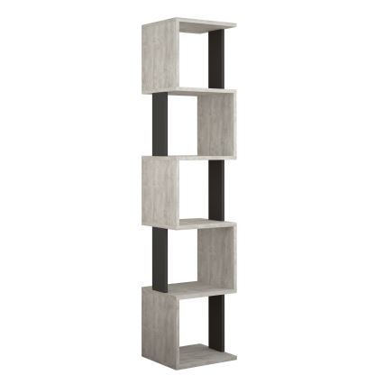 Bücherregal PIRI 161x35 cm beige/anthrazit