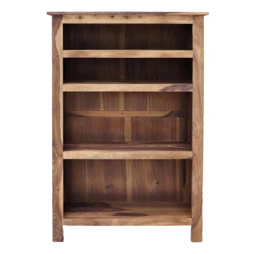 Bücherregal RAMI 135x90 cm Massivholz/Palisander