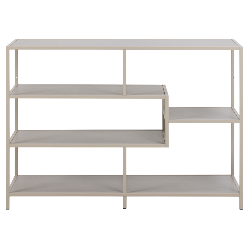 Bücherregal SARON 114 x 78 cm, grau