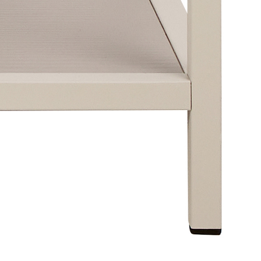 Bücherregal SARON 114x78 cm grau