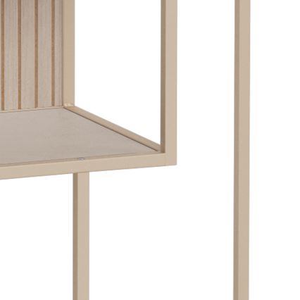 Bücherregal SARON 77x185 cm grau