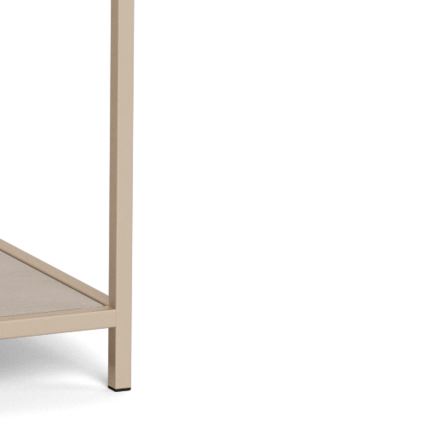 Bücherregal SARON 77x185 cm grau