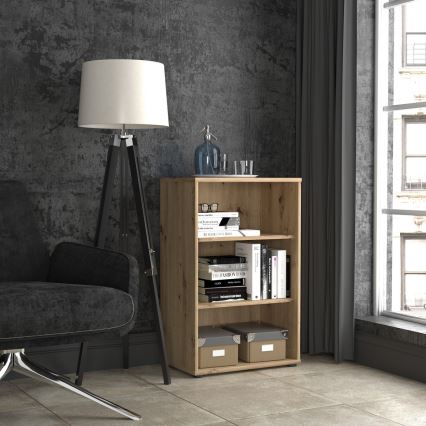 Bücherregal URAN Eiche Artisan