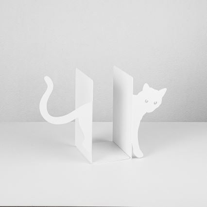 Buchstütze 22x35 cm weiß