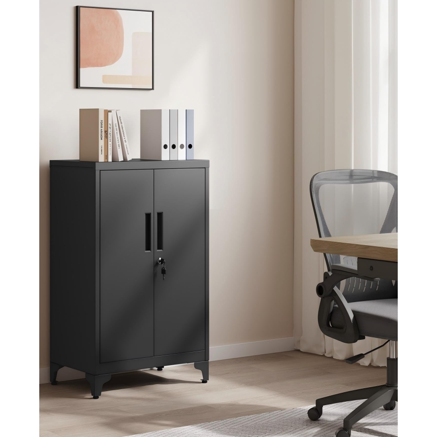 Büroschrank KAZE 60 x 40 cm schwarz