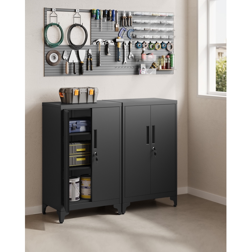Büroschrank KAZE 60 x 40 cm schwarz