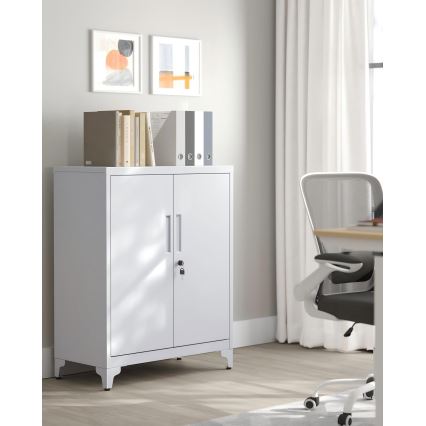 Büroschrank KAZE 80x40 cm, weiß