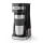 Butler – Kaffeemaschine für eine Tasse 0,4 l mit Reisebecher, 750 W/230 V, Edelstahl/Schwarz