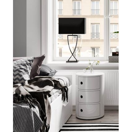 ByRydens - Tischlampe OMEGA 1xE27/5W/230V schwarz