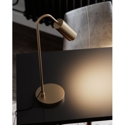 ByRydens - Tischleuchte CURVE 1xGU10/7W/230V goldfarben