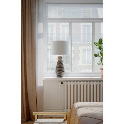 ByRydens - Tischleuchte BARTHA 1xE27/8W/230V beige