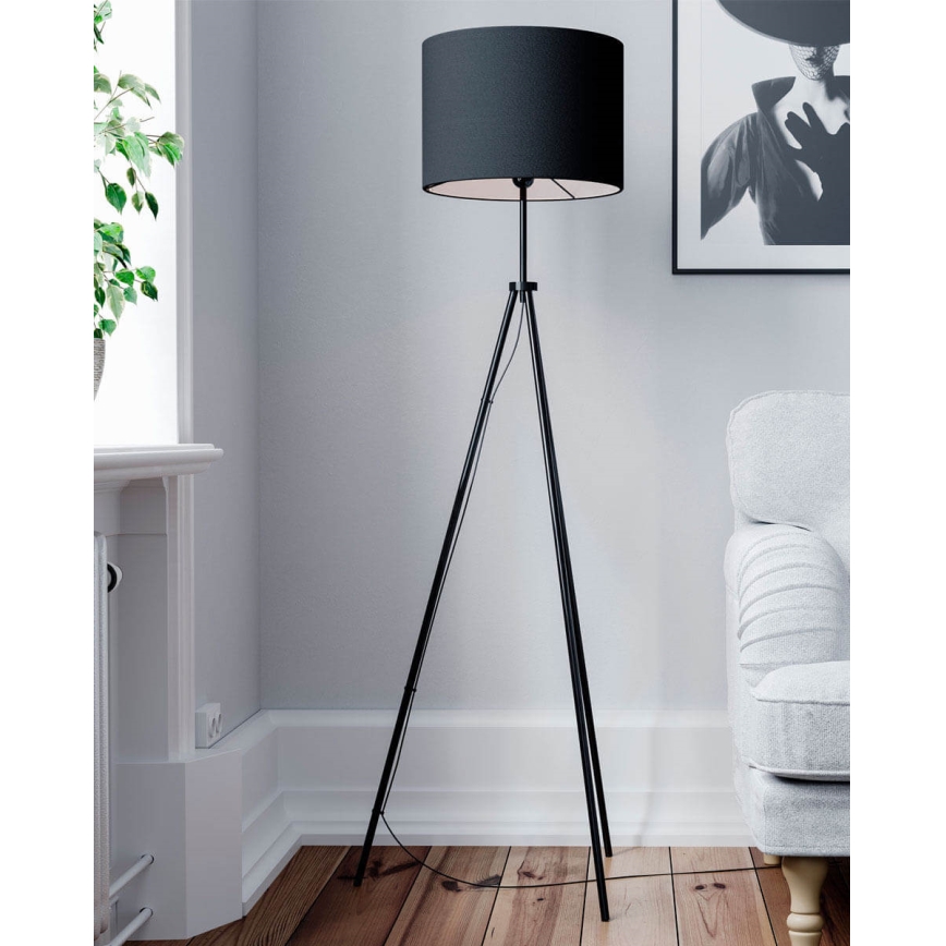 ByRydens - Stehlampe RINA 1xE27/5W/230V schwarz
