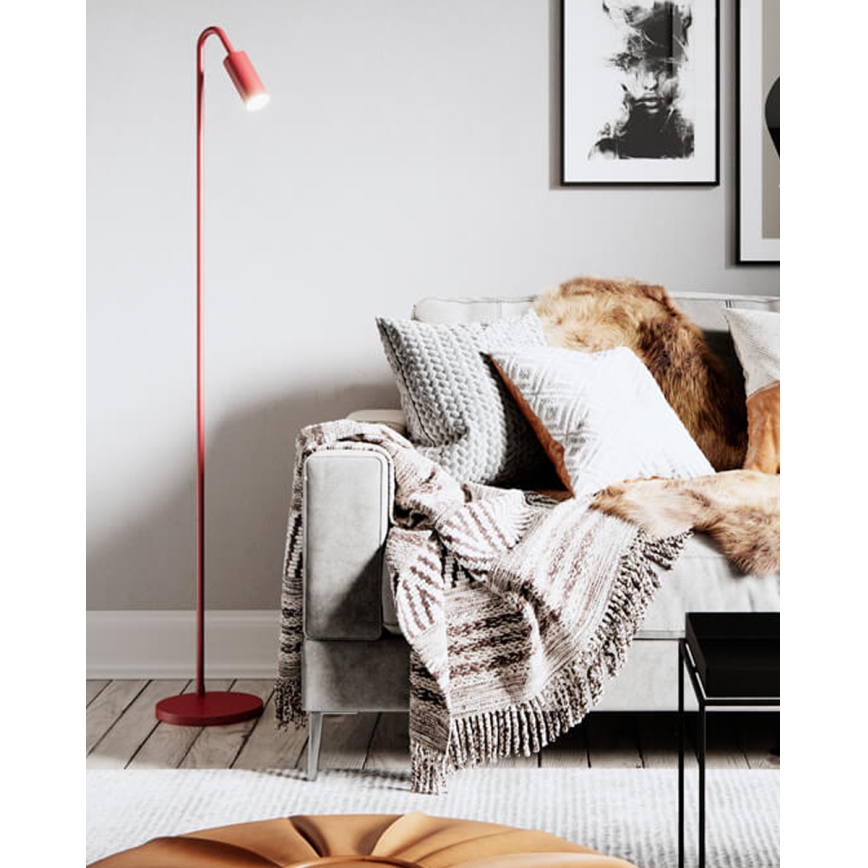 ByRydens - Stehleuchte CURVE 1xGU10/7W/230V rot