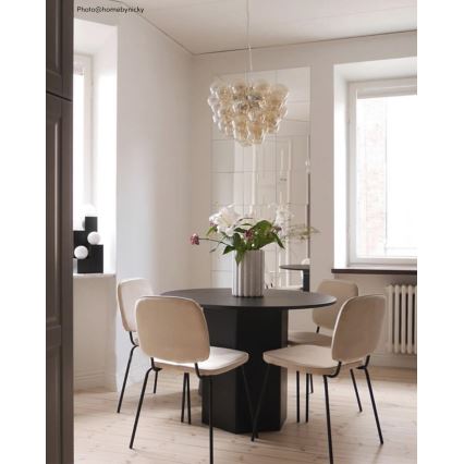 ByRydens - Hängeleuchte GROSS 8xG9/4W/230V rauchig/braun d 50 cm