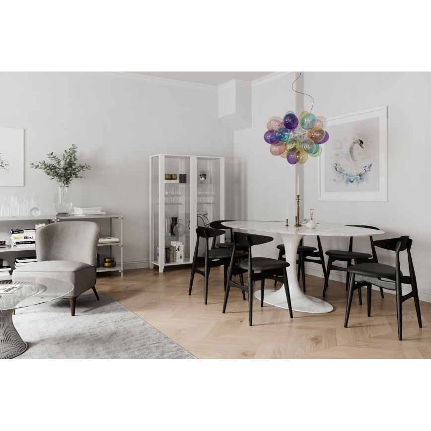 ByRydens - Hängeleuchte GROSS 8xG9/4W/230V bunt d 50 cm