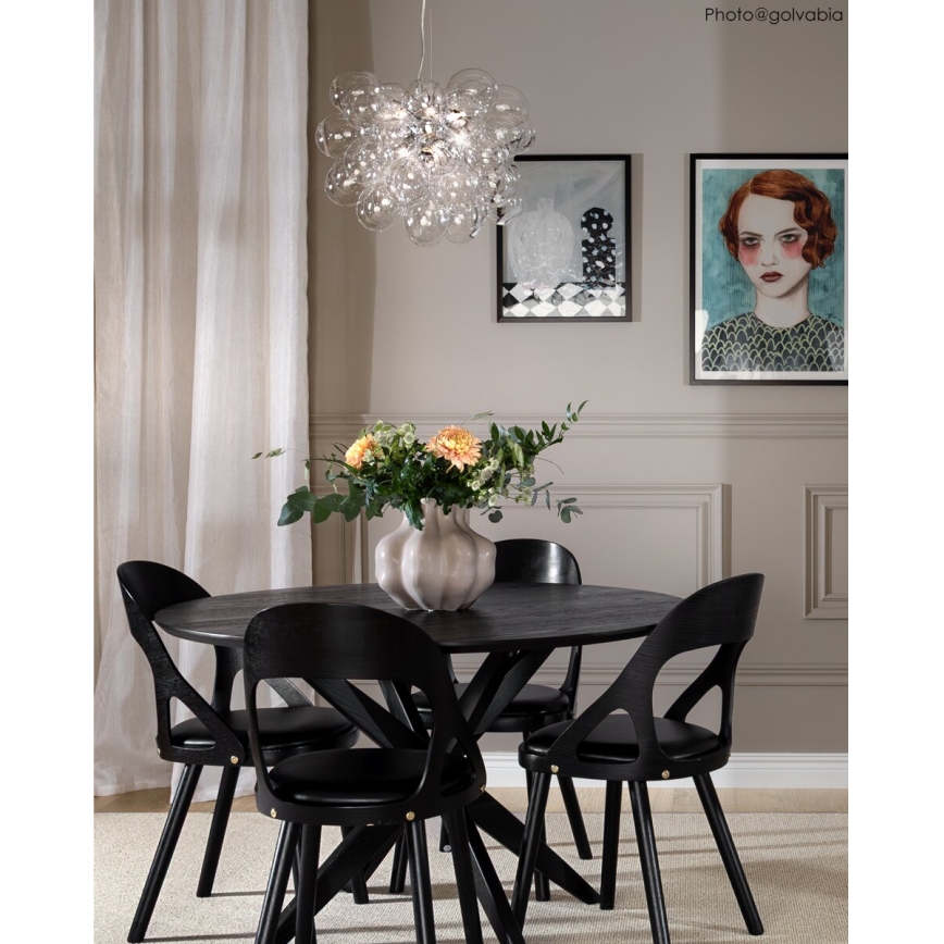 ByRydens - Hängeleuchte GROSS 8xG9/4W/230V klar d 50 cm