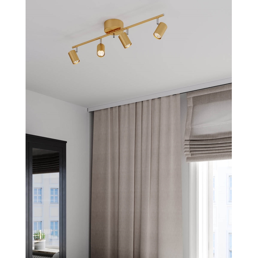 ByRydens - Strahler CORRECT 4xGU10/7W/230V golden
