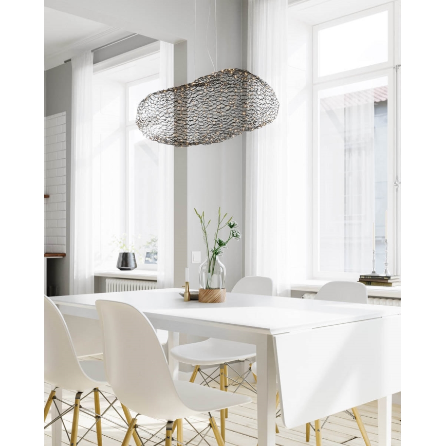 ByRydens - LED-Hängeleuchte HAYDEN LED/15W/230V schwarz