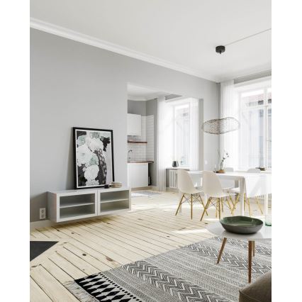 ByRydens - LED-Hängeleuchte HAYDEN LED/15W/230V schwarz