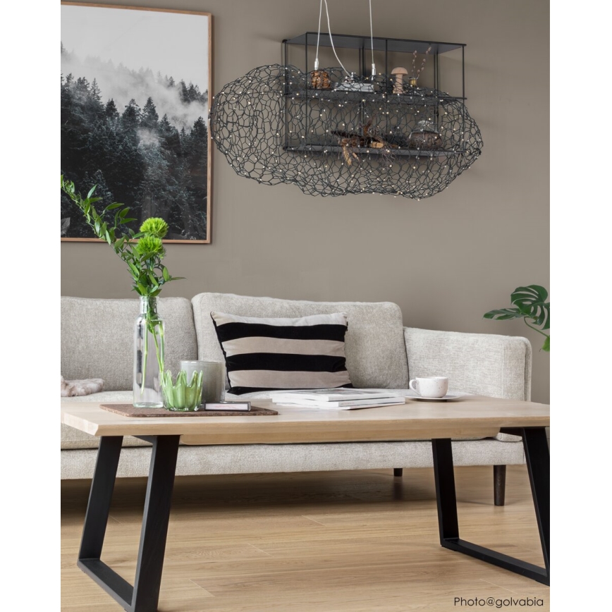 ByRydens - LED-Hängeleuchte HAYDEN LED/15W/230V schwarz