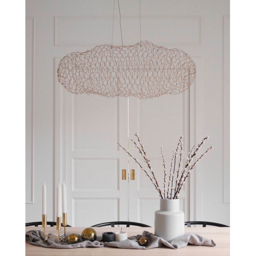 ByRydens - LED-Hängeleuchte HAYDEN LED/15W/230V golden