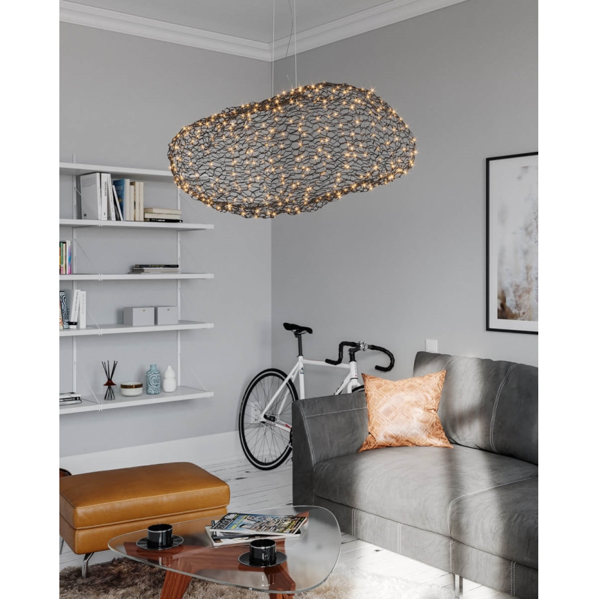 ByRydens - LED-Hängeleuchte HAYDEN LED/20W/230V schwarz