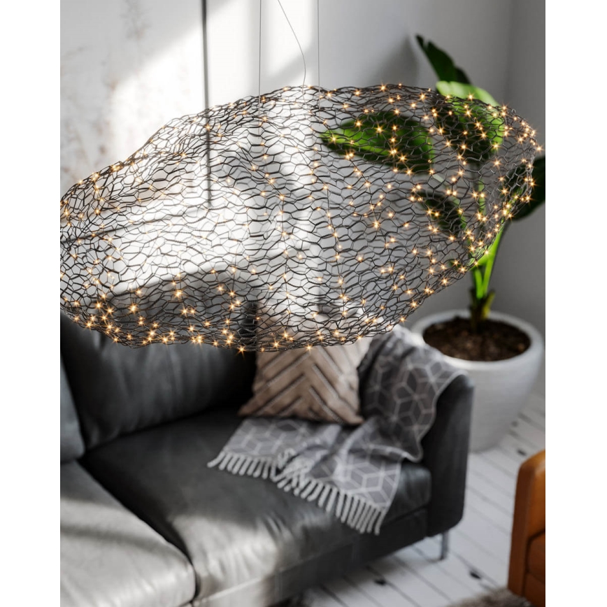 ByRydens - LED-Hängeleuchte HAYDEN LED/20W/230V schwarz