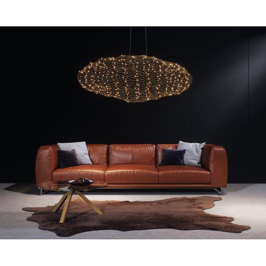 ByRydens - LED-Hängeleuchte HAYDEN LED/20W/230V golden