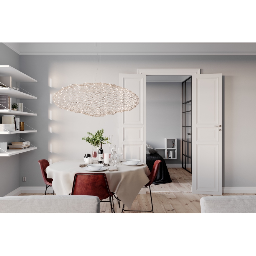 ByRydens - LED-Hängeleuchte HAYDEN LED/20W/230V golden