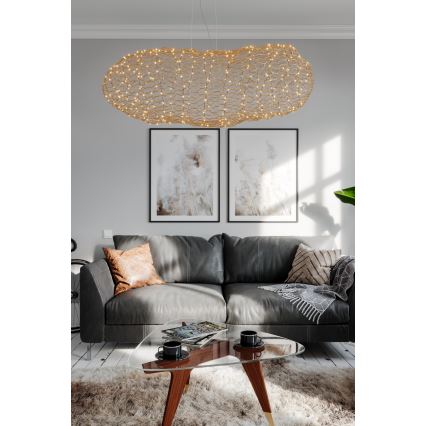 ByRydens - LED-Hängeleuchte HAYDEN LED/20W/230V golden
