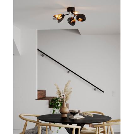 ByRydens - Anbauleuchte TURNO 6xG9/4W/230V golden/schwarz