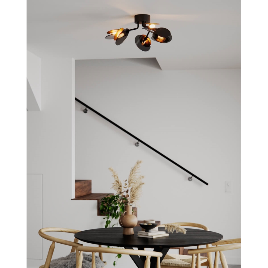ByRydens - Anbauleuchte TURNO 6xG9/4W/230V golden/schwarz