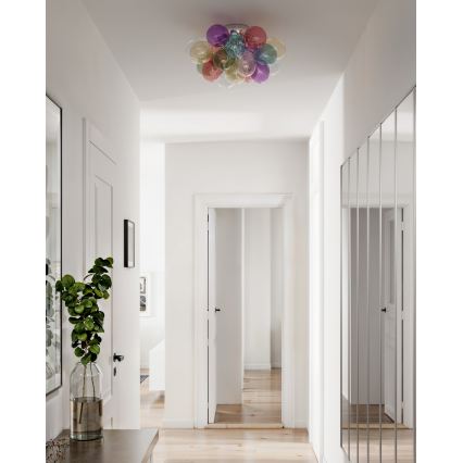 ByRydens - Deckenleuchte GROSS 6xG9/5W/230V mehrfarbig Ø 50 cm