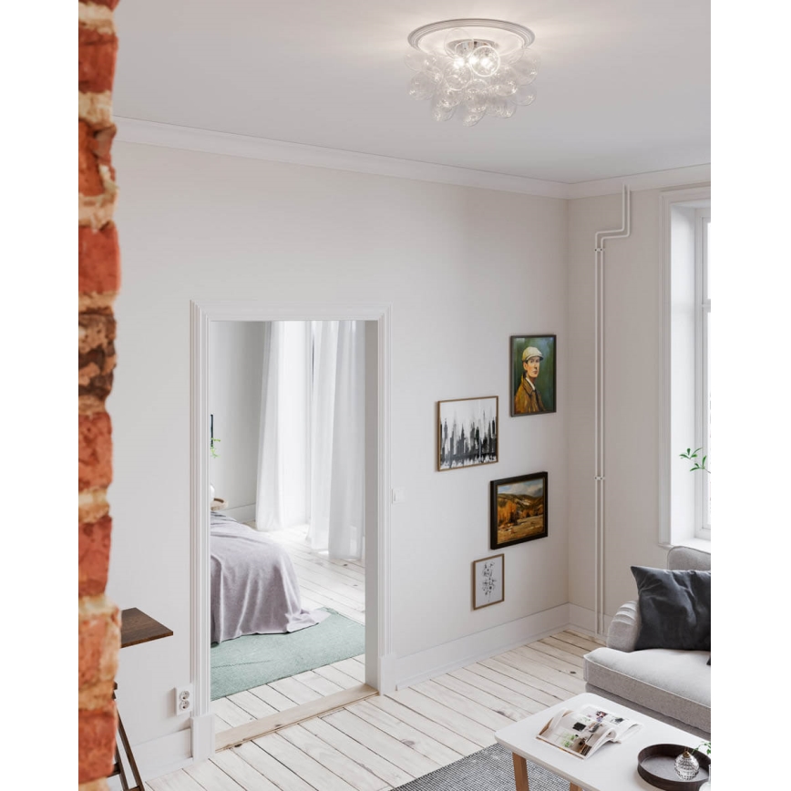 ByRydens - Deckenleuchte GROSS 6xG9/5W/230V klar d 50 cm
