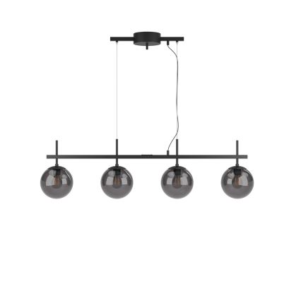 ByRydens - Pendelleuchte an Stahlseil BOYLE 4xE27/8W/230V